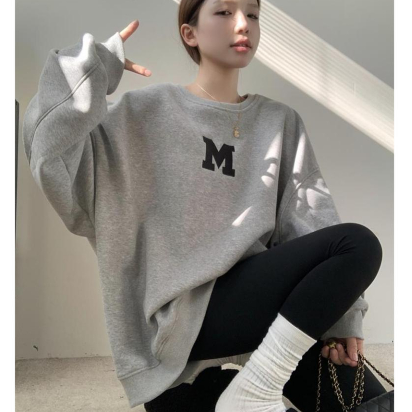 Áo Sweater Form Boxy thu đông dáng rộng hàng đầu