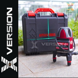 Máy cân băng lase 5 tia Amaxtools ALS-6651 tia led xanh sử dụng ngoài trời - Xversion