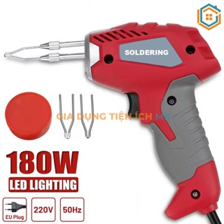 Mỏ hàn xung điện 220V công suất 180W MT-SG180P (Tặng kèm mỡ hàn và mũi hàn)