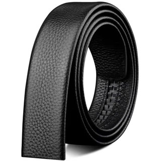 Dây Nịt Thắt Lưng Nam Da Bò Không Có Khóa Đi Kèm Bền Đẹp 3.5cm Da 1 Lớp