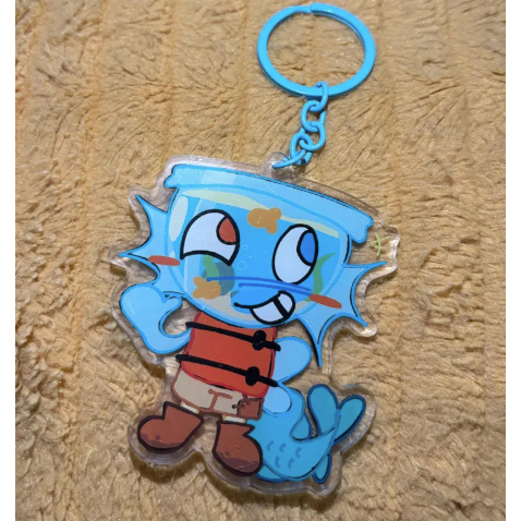 Finn Dandys World Roblox Keychain