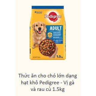 Thức ăn chó Pedigree vị thịt bò & rau củ