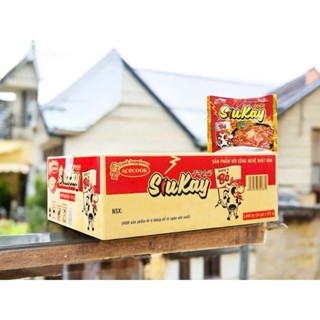 [THÙNG 24 GÓI date xa] Mì SiuKay vị Hải sản | Bò Cay | Gà Cay Phô Mai 128g - Mì cay 7 cấp độ SiuKay
