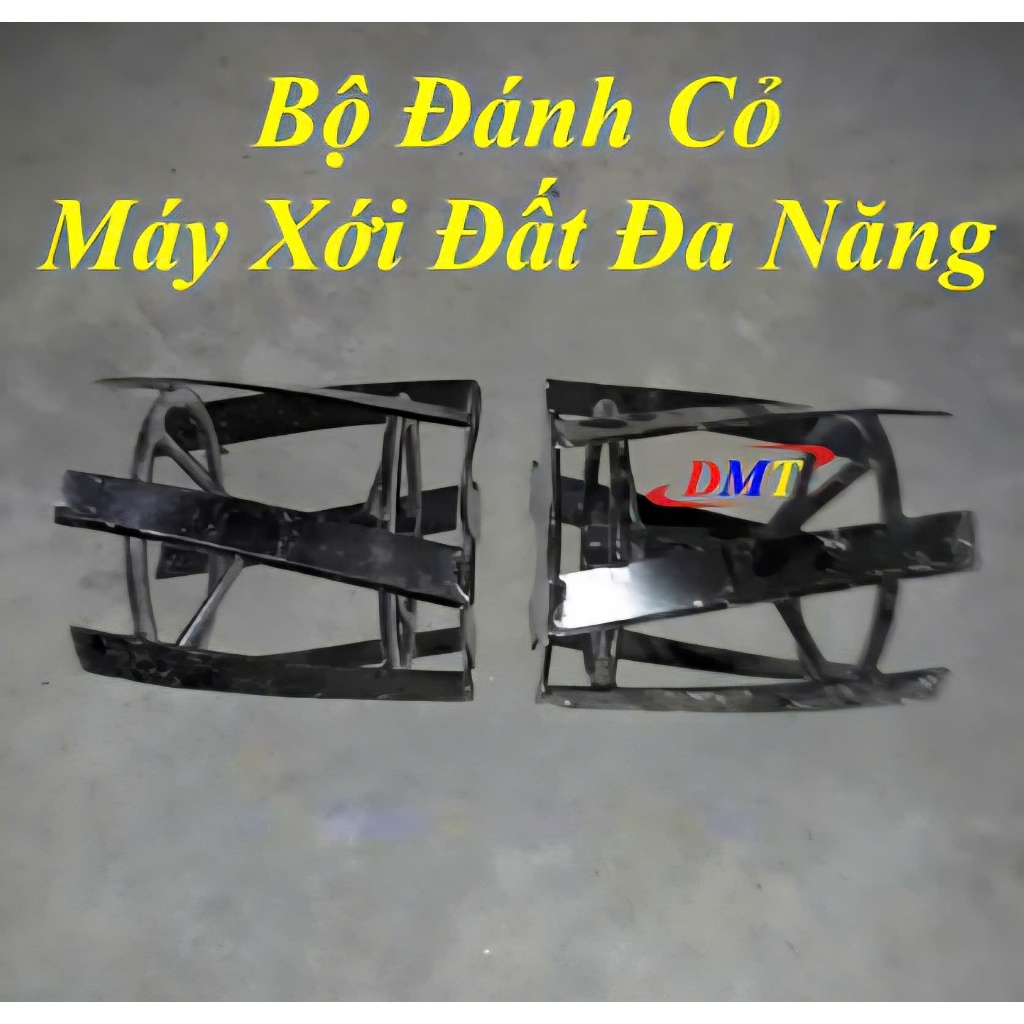 Bộ Đánh Cỏ - Phụ kiện máy xới đất Mini đa năng trục 23mm