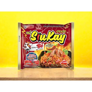 [COMBO 10 GÓI date xa] Mì SiuKay vị Hải sản | Bò Cay | Gà Cay Phô Mai (128g)