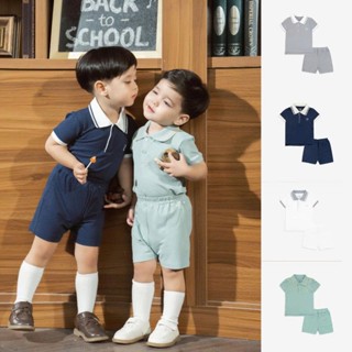  BU Baby  6M-5Y  Bộ quần áo ngắn tay cổ Polo cho bé BU Ponie BPN130308 | Quần áo Bubaby chính hãng 