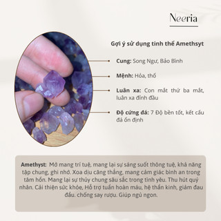 Neeria_ Tinh thể Amethyst