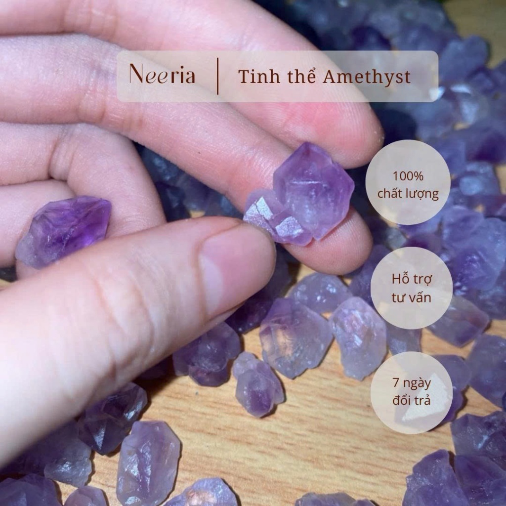 Neeria_ Tinh thể Amethyst