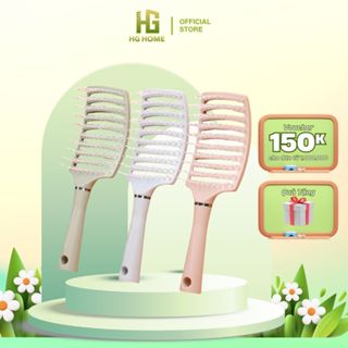 Lược Chải Tóc Đệm Khí Giúp Mát Xa Da Đầu, Tạo Kiểu Tóc Tại Nhà Cực Kì Tiện Lợi HGHOME