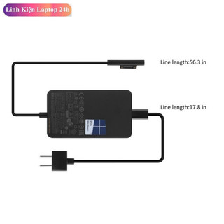 Sạc Dùng Cho Microsoft Surface 44W 65W 102W 127W Surface Laptop Surface Book Surface Pro Surface Go Duo