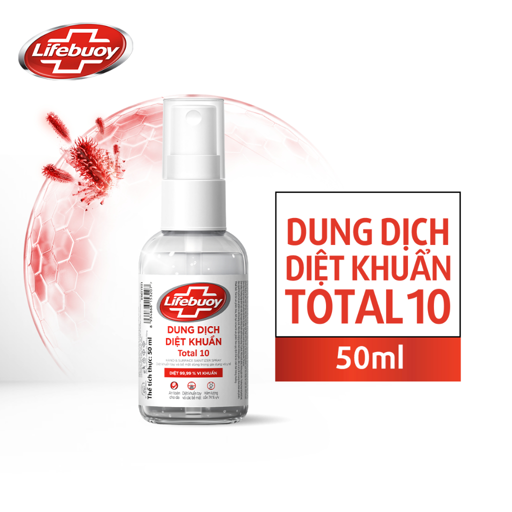 Dung dịch diệt khuẩn Total 10 chai 50ML | BigBuy360 - bigbuy360.vn