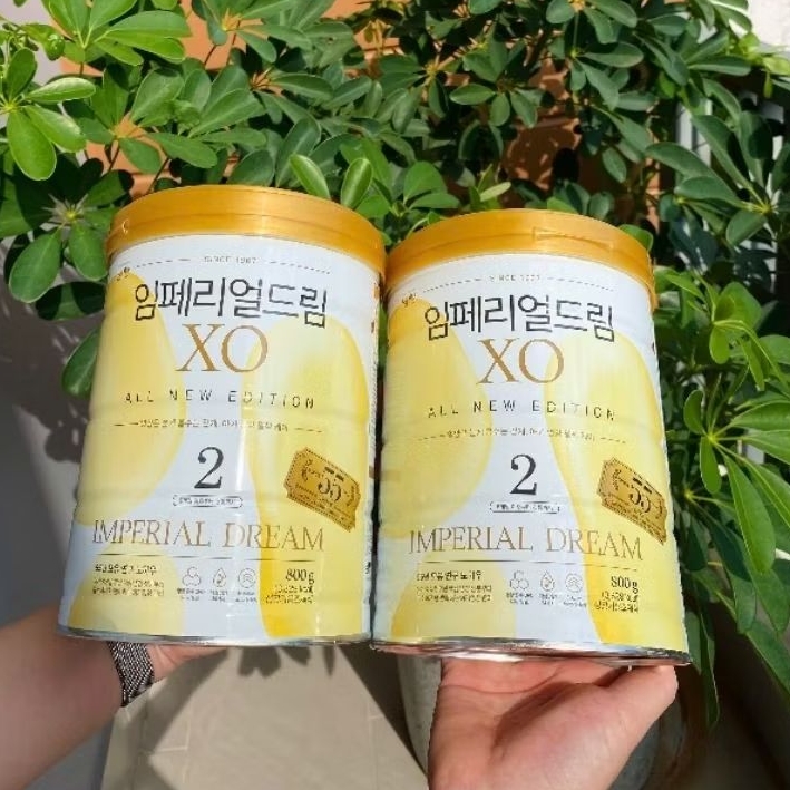 Sữa bột Namyang XO số 2 (KO TEM/ CÓ TEM) mẫu mới 6-12th nội địa Hàn 800g
