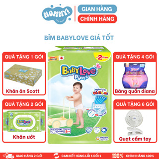 Bỉm/Tã Quần Baby Love chính hàng Cho Bé đủ size Từ 6-35kg M48/L48/XL48/XXL48/3XL33/4XL33/5XL33 - Ngăn Tràn Cả Đêm