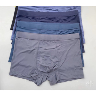 Hộp 4 quần sịp đùi boxer vải thun lạnh siêu mát (shop bao chất)