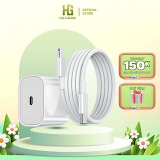 Bộ Củ Cáp Sạc Nhanh 20W Cao Cấp, An Toàn Ổn Định, Bảo Vệ Thiết Bị Không Nóng Máy HGMART [HÀNG CAO CẤP]