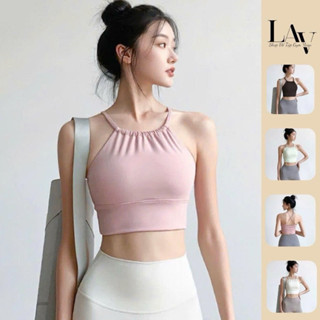 Áo bra tập gym, yoga thể thao cổ yếm chất mềm mịn co giãn hàng cao cấp - LAV Activewear