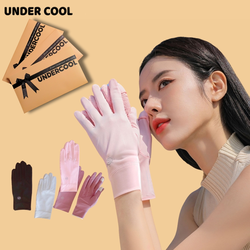Găng Tay Ngắn Chống Nắng UNDERCOOL Hở Ngón Chống Trượt Chống Tia UV UPF50+ Nhiều Màu GT01