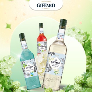 [Tổng Hợp] Syrup Giffard thương hiệu Pháp - chai 1L dành cho pha chế