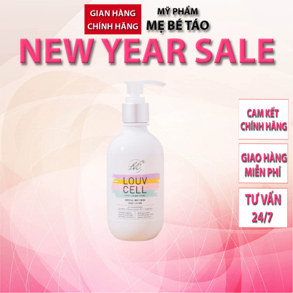 Kem dưỡng trắng Body LOUV CELL