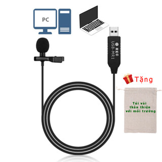  Mic thu âm máy tính PC Laptop cổng USB  cắm là chạy  