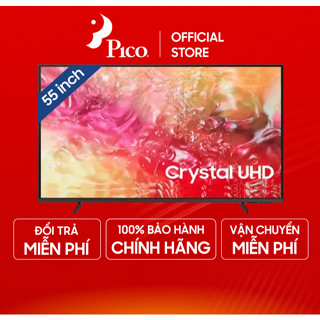 [Pico Official - Lắp đặt 0Đ HN HCM] 55DU7700 - Smart Tivi Samsung 4K 55 Inch UA55DU7700 (2024) - Điều khiển giọng nói