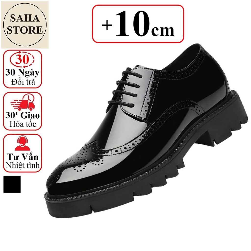 Giày tây nam tăng chiều cao 10cm SAHA118
