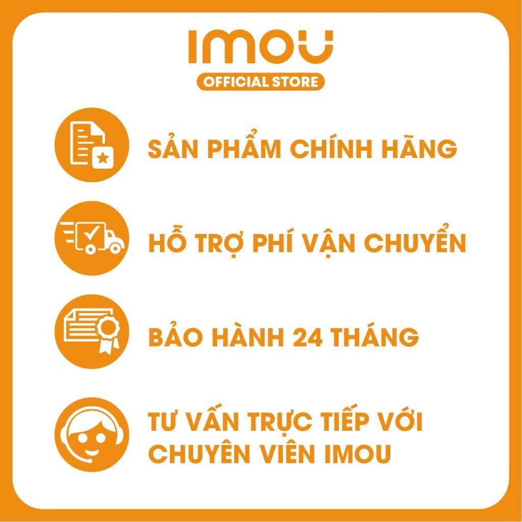 Imou Camera Wifi ngoài trời 2 mắt Cruiser Dual 10MP 64GB I IPC-S7XP-10M0WED I Xoay 360° | Phát hiện con người | Còi hú | BigBuy360 - bigbuy360.vn
