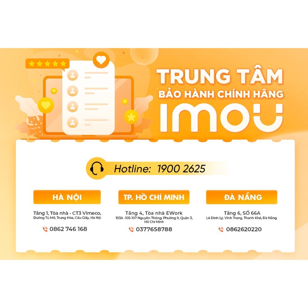 Imou Camera Wifi ngoài trời 2 mắt Cruiser Dual 10MP 64GB I IPC-S7XP-10M0WED I Xoay 360° | Phát hiện con người | Còi hú | BigBuy360 - bigbuy360.vn
