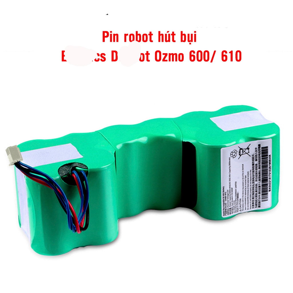 Pin robot hút bụi Ozmo 600/ 610