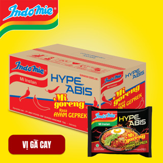 Mì Trộn Indomie Vị Gà Cay 85g x Thùng 40 gói