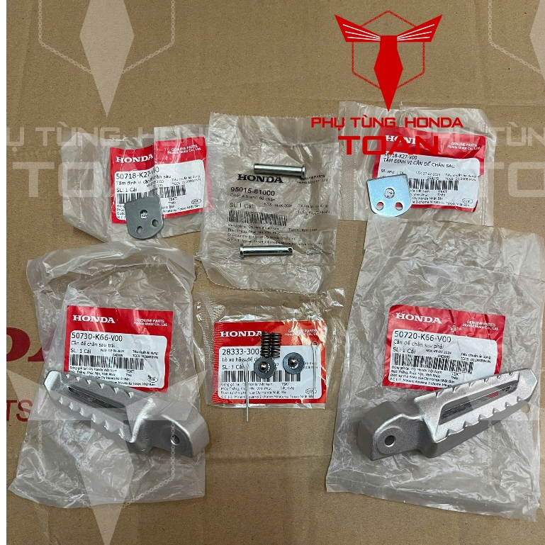 GÁC CHÂN SAU AB 125 / AB 150 / AB 160 - HÀNG ZIN - FULL PHỤ KIỆN CÁC KIỂU