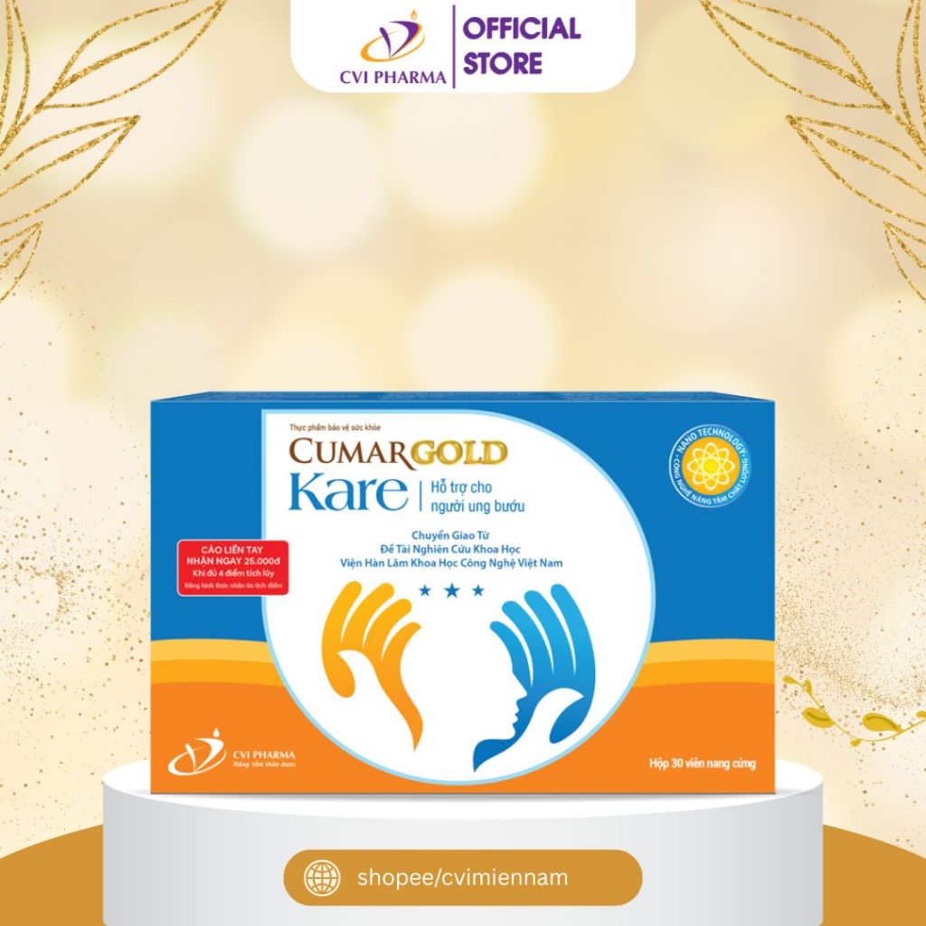 Viên Uống Cumargold Kare - Hộp 30 Viên