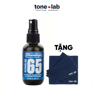 [TẶNG KHĂN] [Tone Lab] [HCM] Dầu lau dây đàn 6582 Ultraglide 65 String Cleaner Dunlop