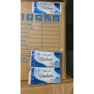 BỊCH 10 CÁI KHĂN LẠNH NADAVIE BẢN DÀY, KHỔ LỚN - KHĂN LẠNH CAO CẤP