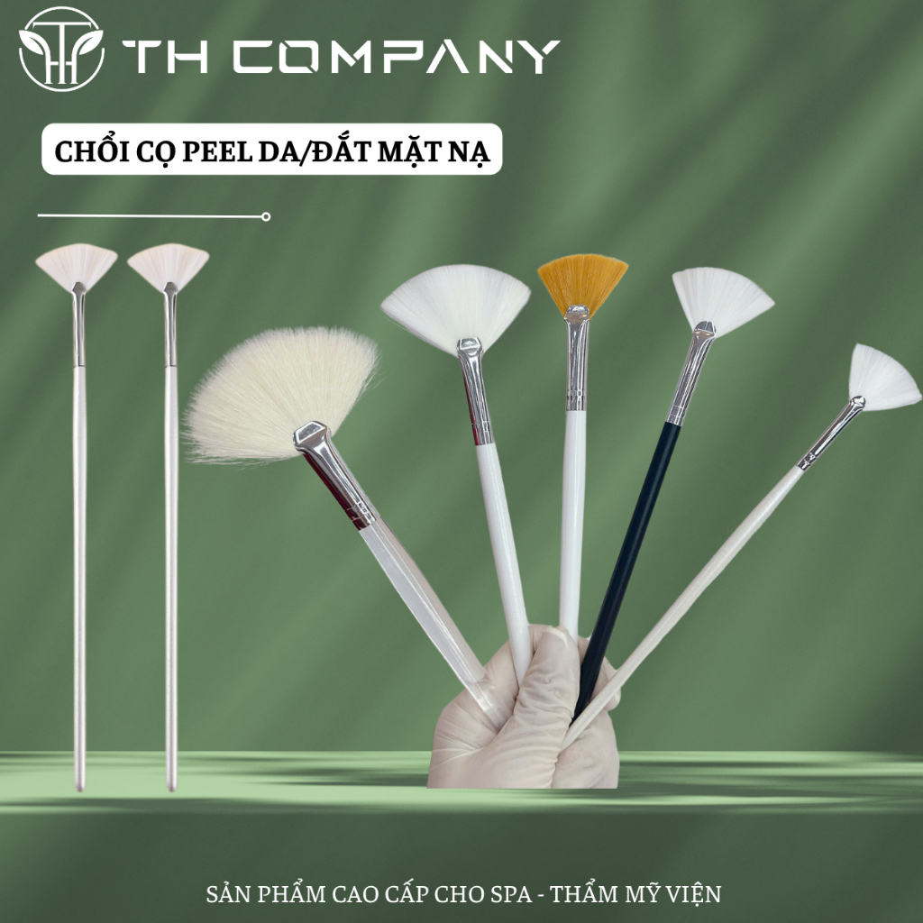 Chổi quét peel da mặt cao cấp TH COMPANY dùng quét tinh chất peel da mặt, đắp mask