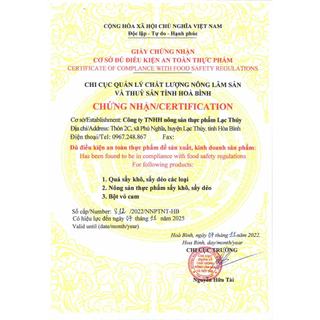 Cam Úc Sấy Khô LACTHUY FARM 100g