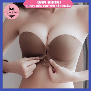 Áo lót nữ đúc su đệm dày 5cm nâng ngực cài trước tạo khe Siêu nâng đẩy không gọng bản lưng chống lộ Mã AL108