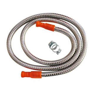 Dây Dẫn Gas Vỏ Bọc Inox + 2 Cổ Dê Chống Chuột Cắn