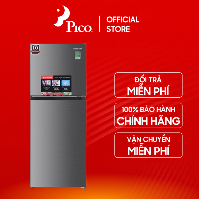[Pico Official - Lắp đặt 0Đ HN HCM] Tủ lạnh Sharp Inverter 181 lít SJ-X198V-SL - Mới 2024
