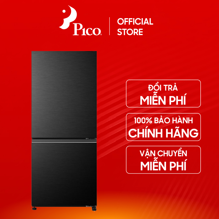 [Pico Official - Lắp đặt 0Đ HN HCM] Tủ lạnh PANASONIC NR-BV281BVKV 255 lít Inverter màu đen