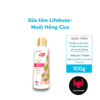  🛁 Sữa Tắm Lifebuoy Muối Hồng Cica 100g – Làm Sạch & Dưỡng Ẩm Dịu Nhẹ 