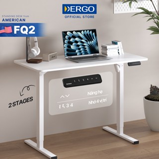 [Mới 2025 - Voucher 500K] Bàn Làm Việc Đứng DERGO Flexispot FQ2-1260 Bàn Công Thái Học Nâng Hạ Điện
