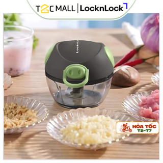 Dụng Cụ Xay Tỏi Ớt Cầm Tay LocknLock 180ML Cối Xay Tỏi Ớt Chính Hãng Màu Xanh CKS321GRN T2C Mall