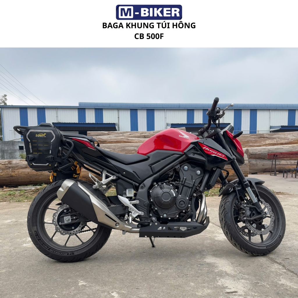 [ Chính hãng ] Baga honda cb500f, baga khung túi cb500f, baga khung treo túi honda cb500f.