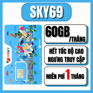  SIM MOBI TẶNG 180GB TỐC ĐỘ CAO TRUY CẬP INTERNET - SIM SẴN THÁNG ĐẦU VNSKY SKY69A SK79 SKY89 