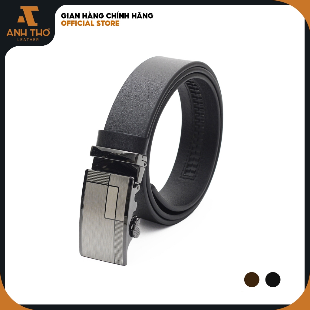 Thắt lưng nam da bò Anh Tho Leather - SM01