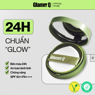 [Glamrr Q  x KOL] Phấn Nước Căng Bóng GLAMRR Q Vegan Super Glow Cushion SPF50+/PA++++ (1 lõi x 15g)
