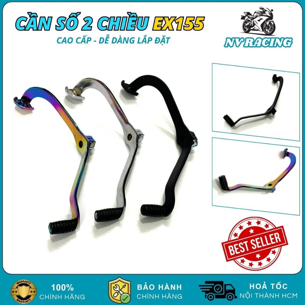 Cần Số 2 Chiều Exiter 155, Ex155 Thay Thế Cần Số Móc Zin Dễ Dàng Sơn Tĩnh Điện Cao Cấp Chịu Lực Cao