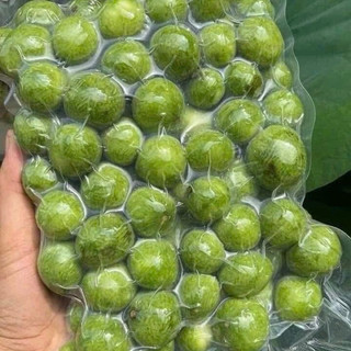 Sấu tươi, sấu xanh chưa cấp đông 1kg❤️GIÁ SỈ❤️ cạo vỏ hút chân không