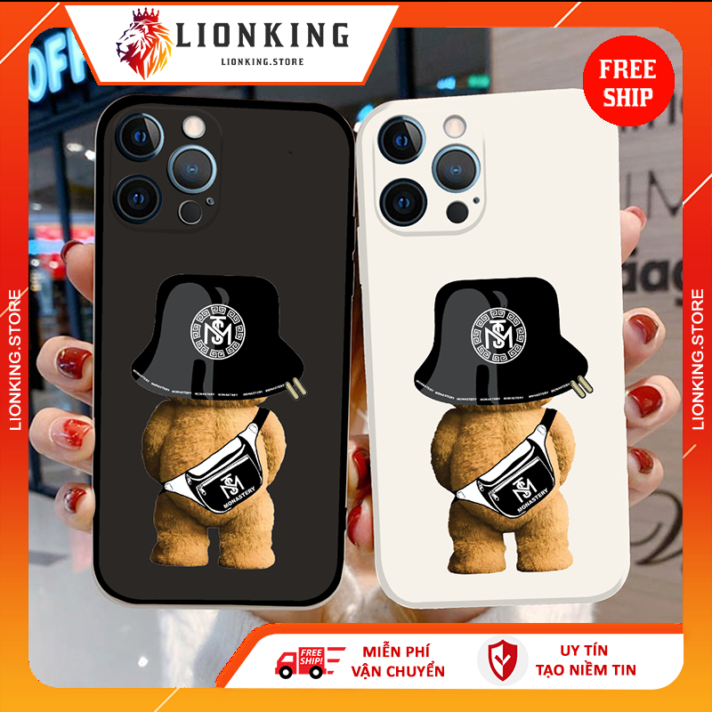 Ốp lưng cho máy iphone 6 7 8 Plus X Xr XsM 11 12 13 14 15 ProMax Lionking Store LT-01